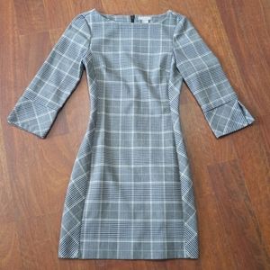 H&M Plaid A-Line Dress